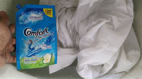 How to use fabric conditioner or Comfort in washing .